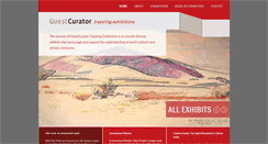 Desktop Screenshot of guestcurator.com